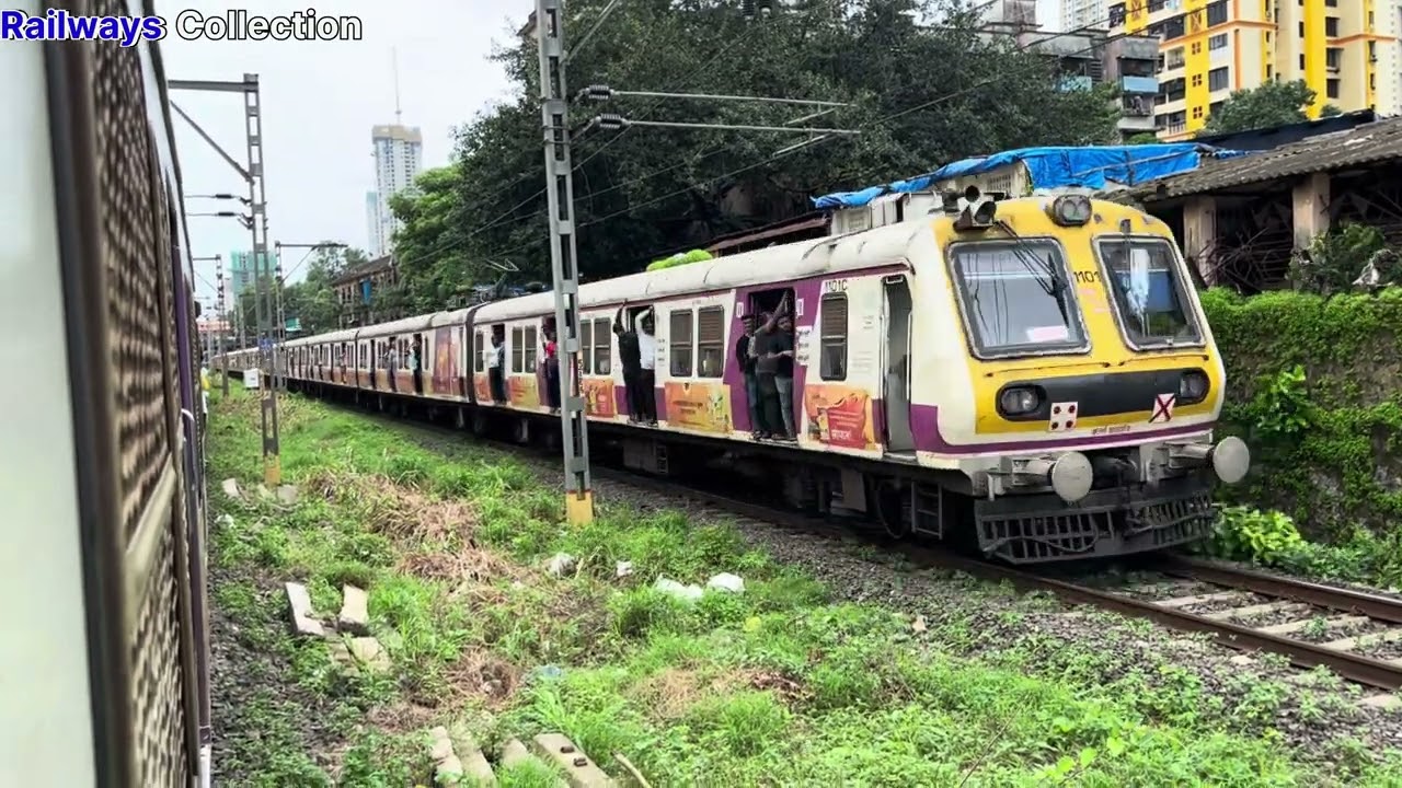 Mumbai Local Train ll Dadar To Masjid Railways Station
