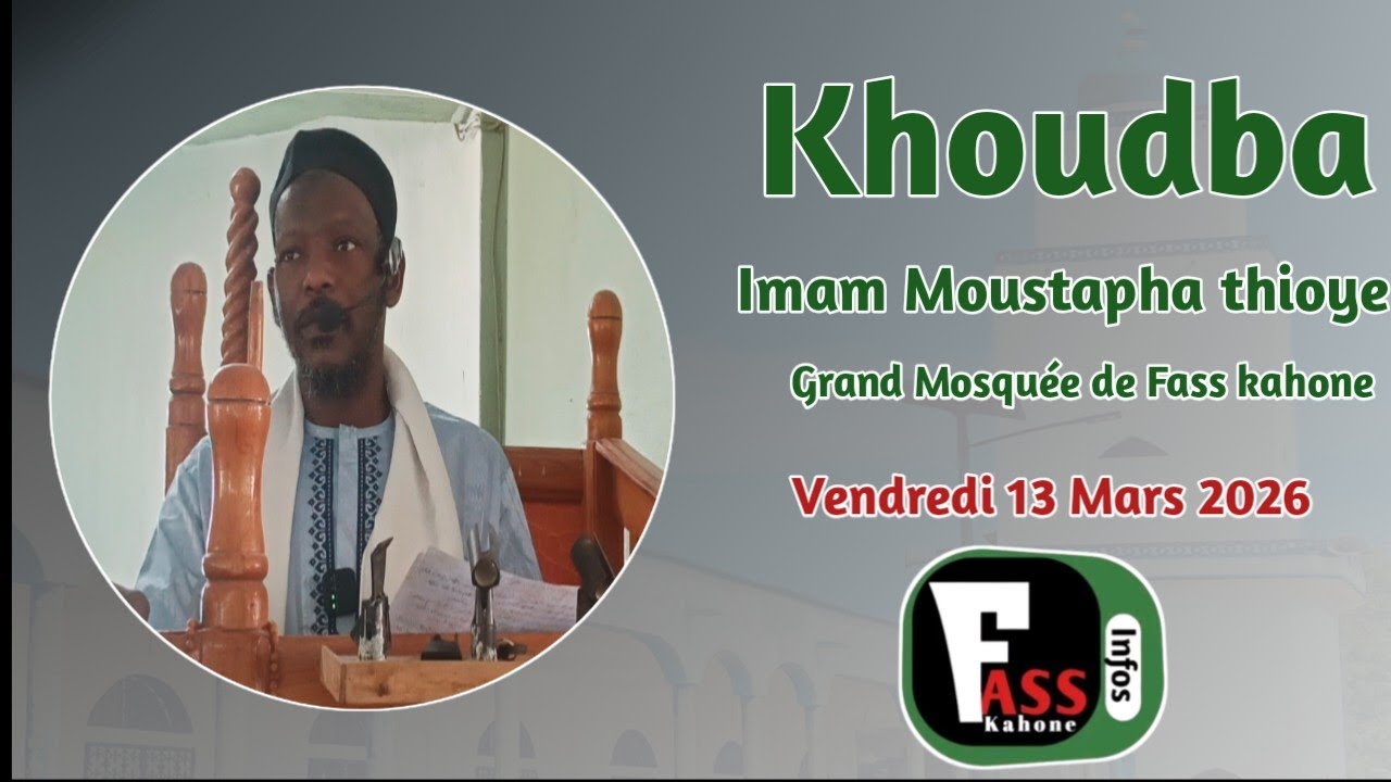 Khoudba Imam Moustapha thioye vendredi 14 Février 2026