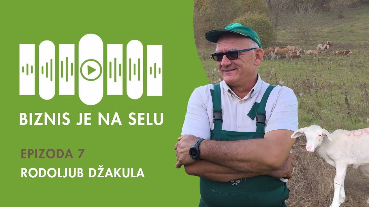 Biznis je na selu &ndash; Stočarstvo, zemlja i borba s birokracijom | Rodoljub Džakula (Ep. 7)