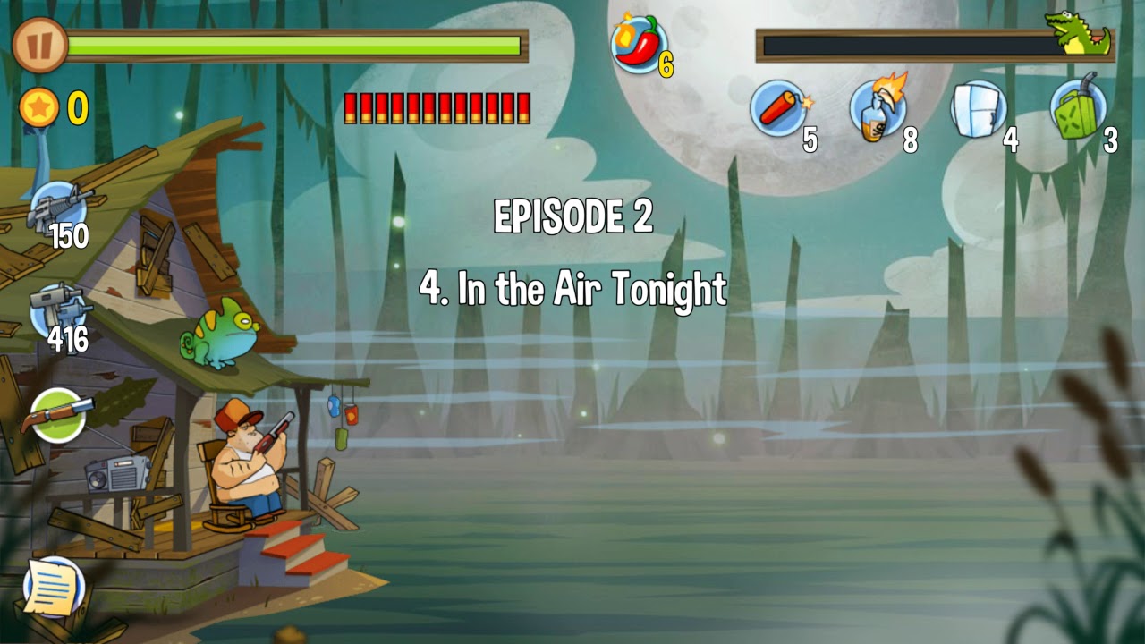 Swamp Attack - In the Air Tonight . Episode 2. Level 4. Android Gameplay