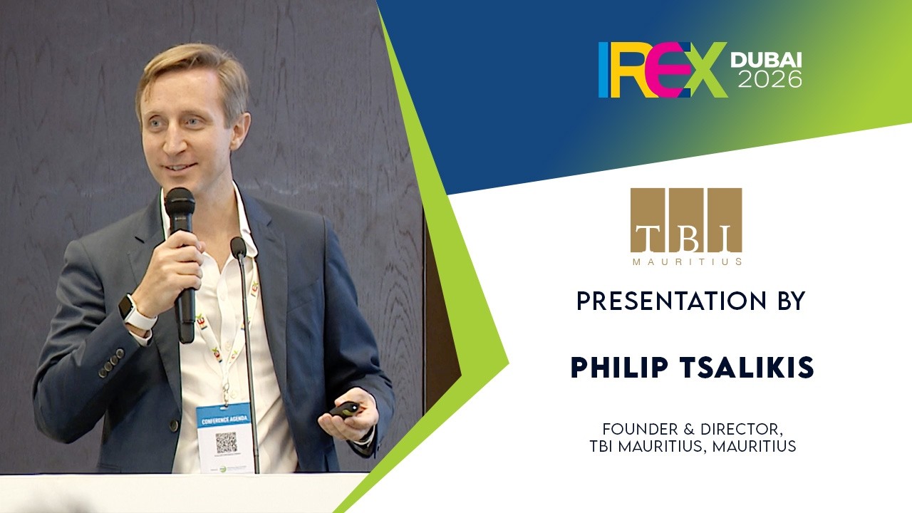 Презентация TBI Mauritius, Маврикий, на выставке IREX 2026, Дубай