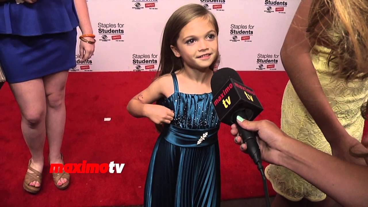Paisley Dickey Interview Staples for Students 2013 Teen Choice Awards After Party
