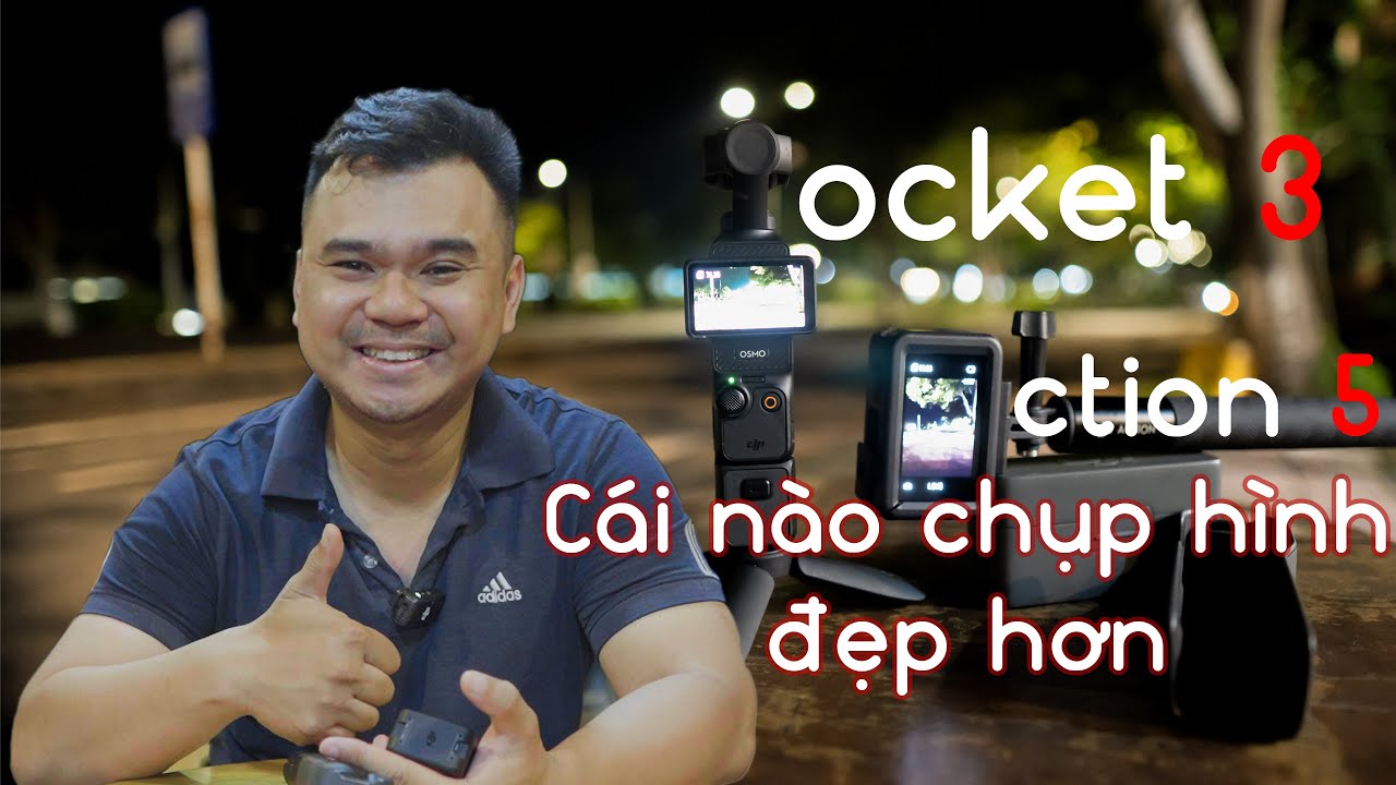 DJI Osmo Pocket 3 vs Action 5: Cái nào chụp ảnh ngon hơn?