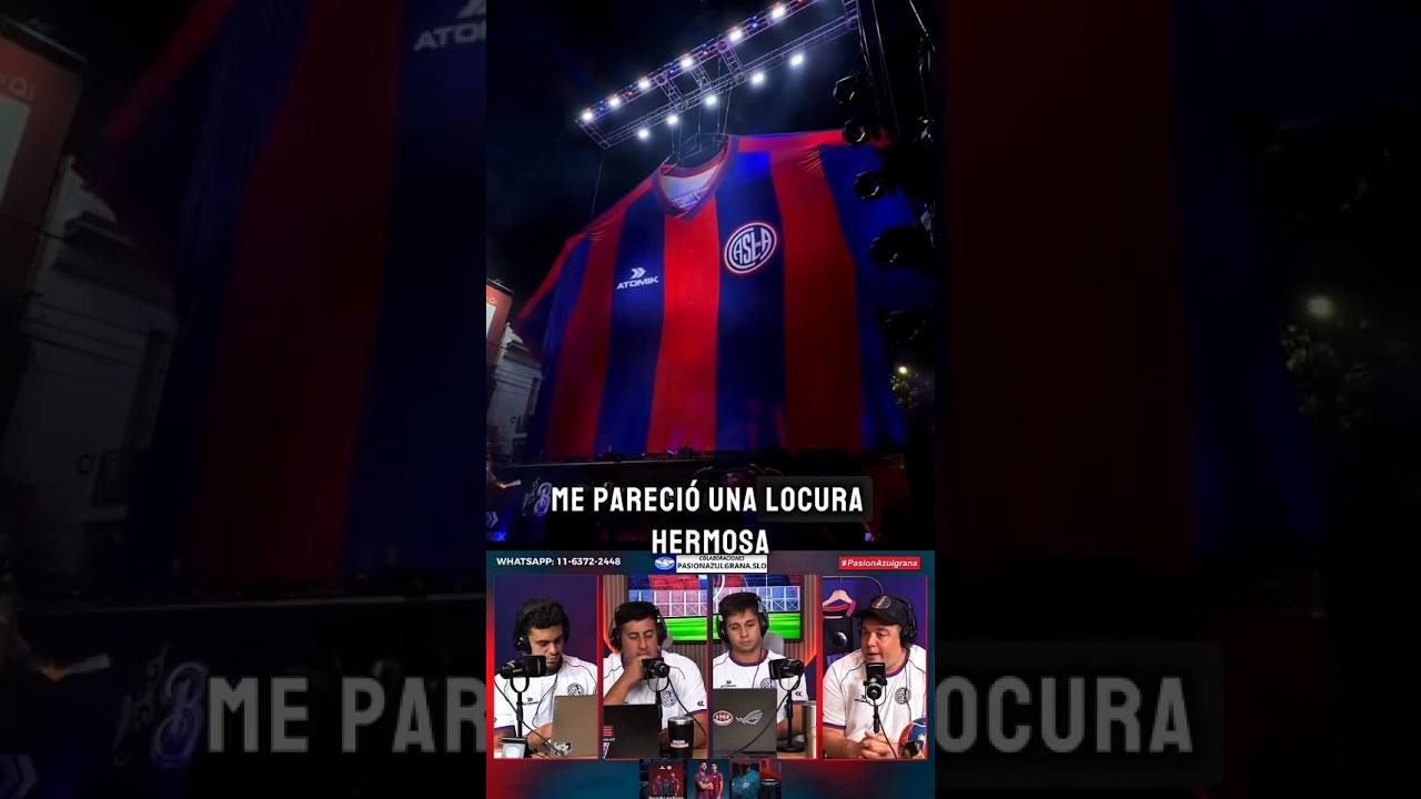 Nueva Camiseta San Lorenzo #sanlorenzo #casla #afa #argentina #boedo