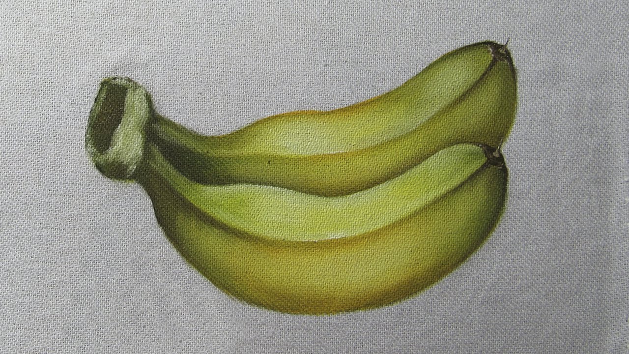 Como Pintar Bananas Nanica