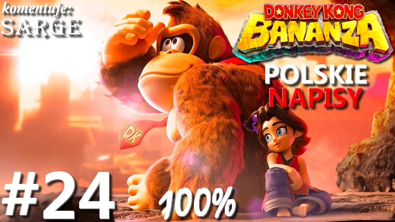 Zagrajmy w Donkey Kong Bananza PL (100%) odc. 24 - Pasiasty Piekarnik i Skrzyżowanie