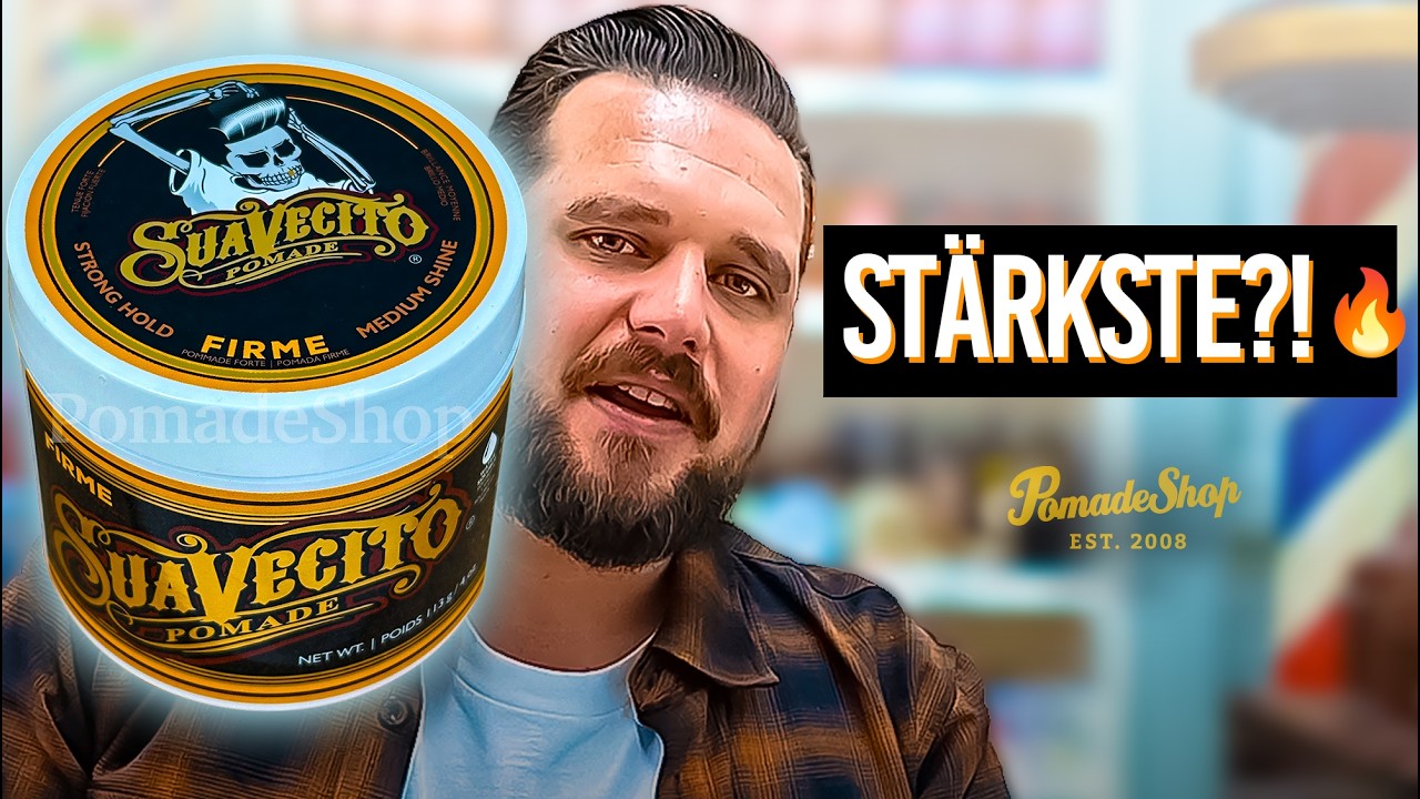 Suavecito Firme Test 🔥 Ist das die stärkste Gelpomade?