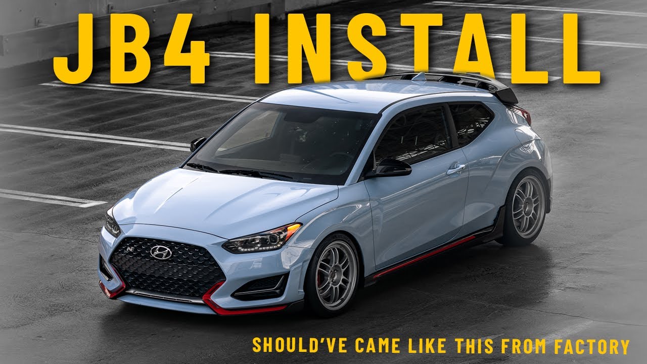 The Power of Tuning | Installing a JB4 Tune on my Veloster N | 4K