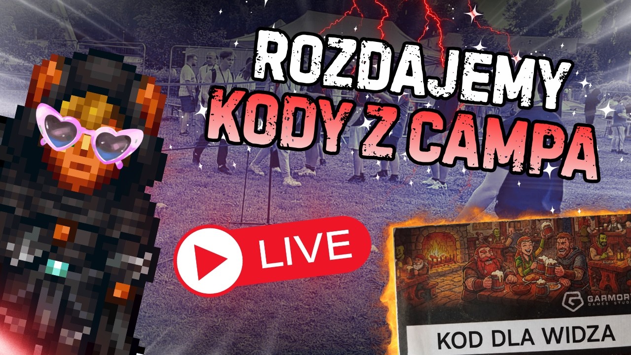 MARGONEM - Luźna gra i Rozdawanie Kod&oacute;w z MargonemCamp 🔴