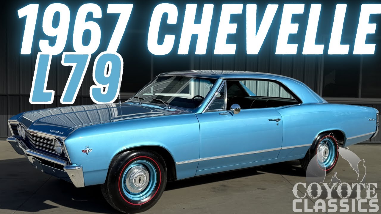 Chevrolet Chevelle L79 1967 года *ПРОДАН* в Coyote Classics