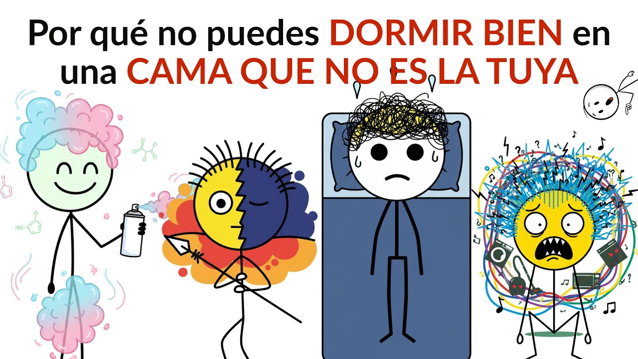 Por qué no puedes dormir bien en una cama que no es la tuya