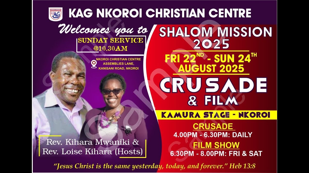 NKOROI CHRISTIAN CENTER LIVE