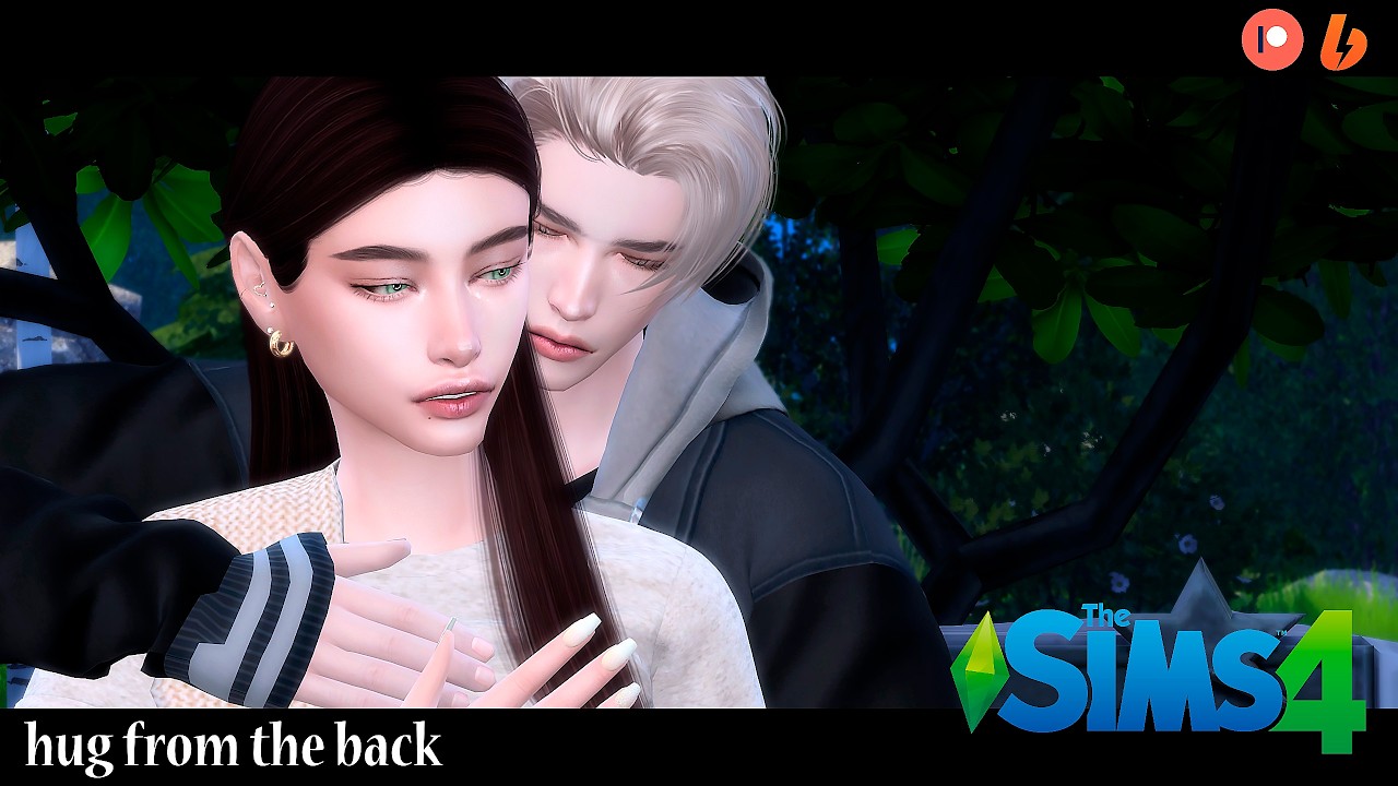 Sims 4 Animation | hug from the back  (DOWNLOAD)