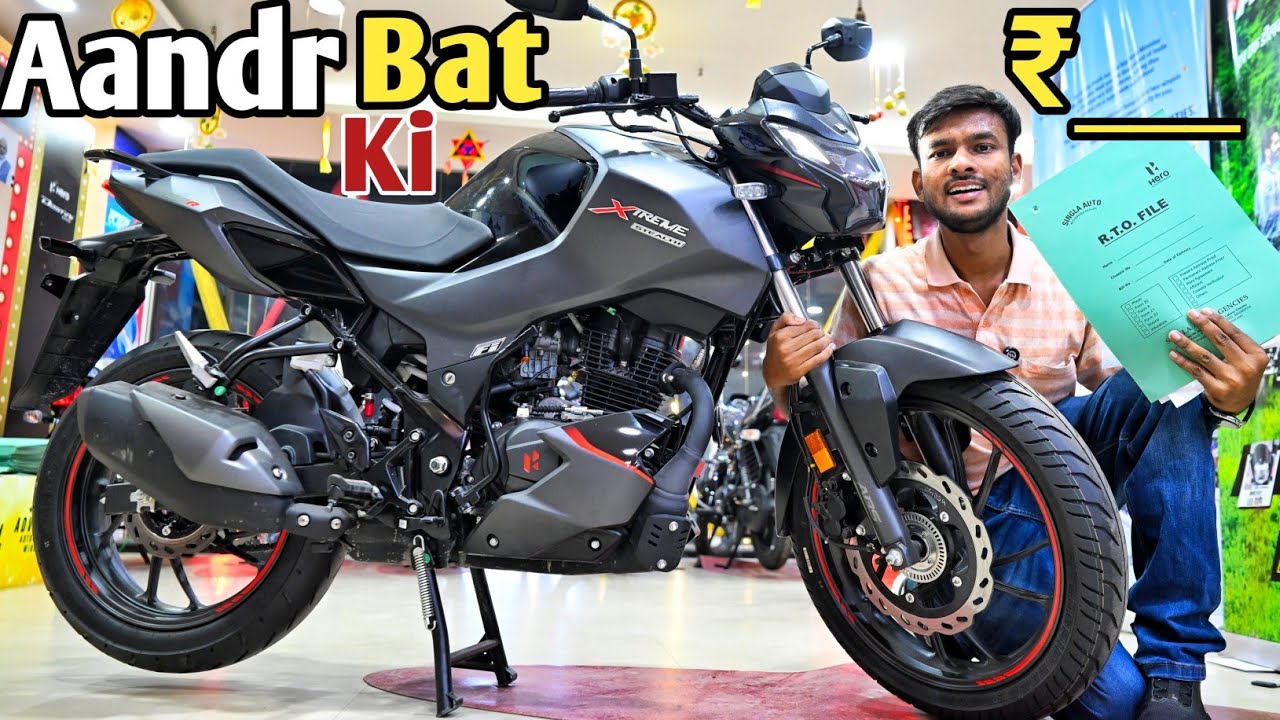 Hero Xtreme 160R 2V New OFFER ₹20,000 Disscount Detailed 