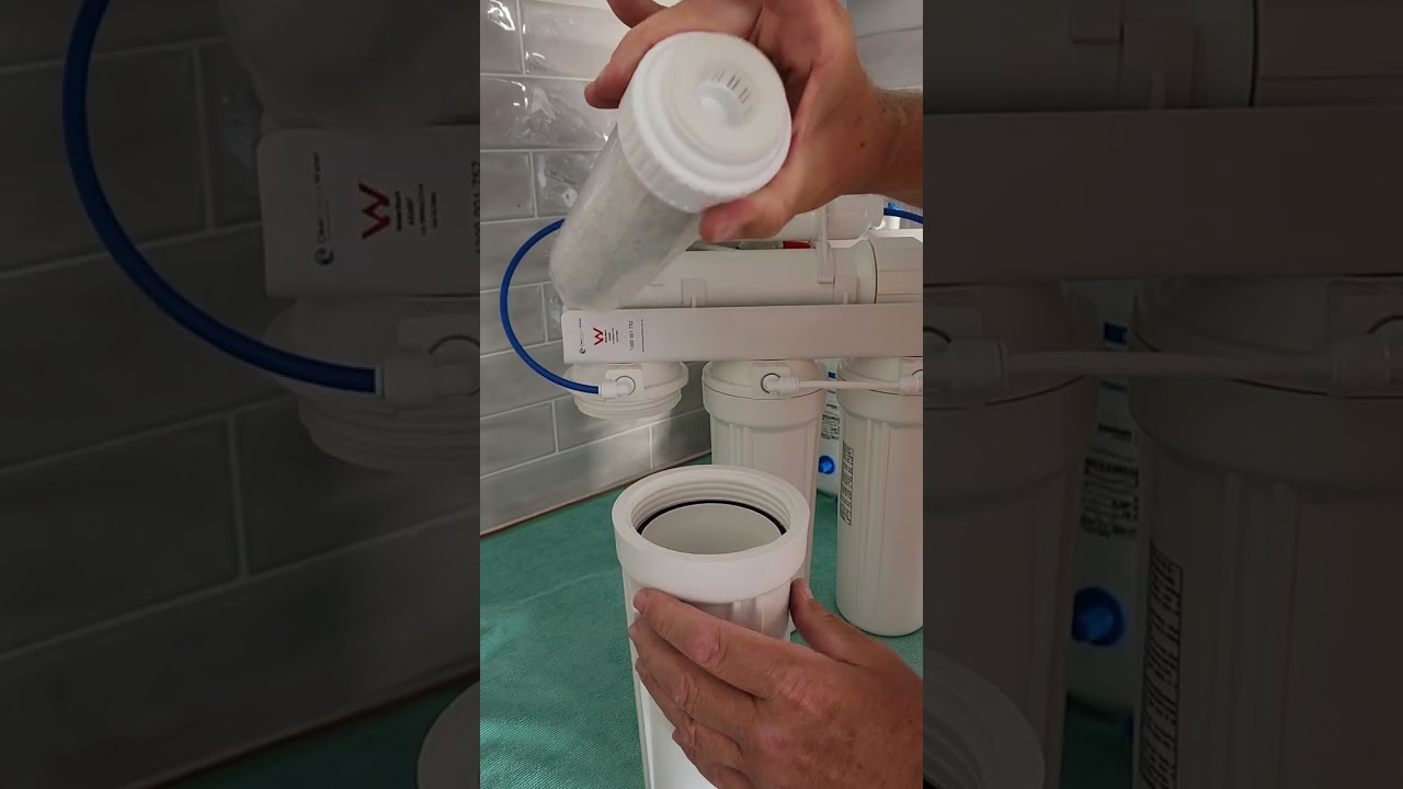 how to change cartridges on our 5 stage undersink reverse osmosis system