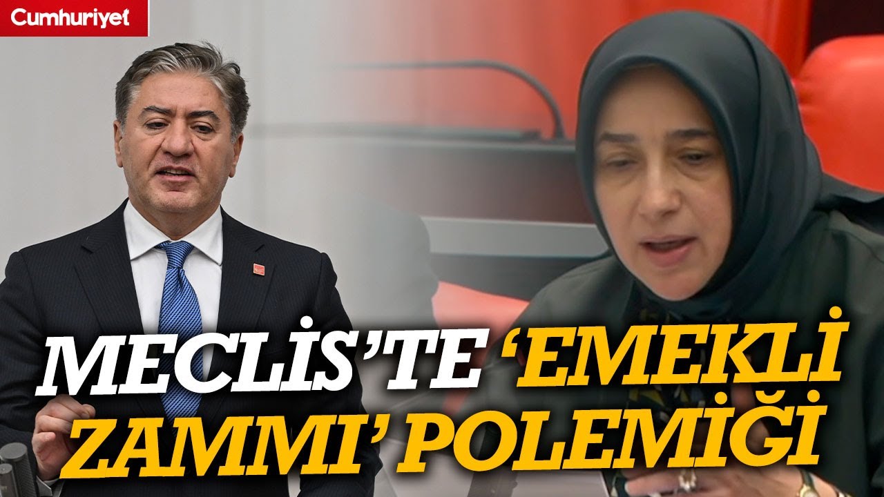 Meclis'te 'emekli zammı' polemiği! CHP'li Murat Emir'den AKP'li Özlem Zengin'e: İtiraf ettiniz