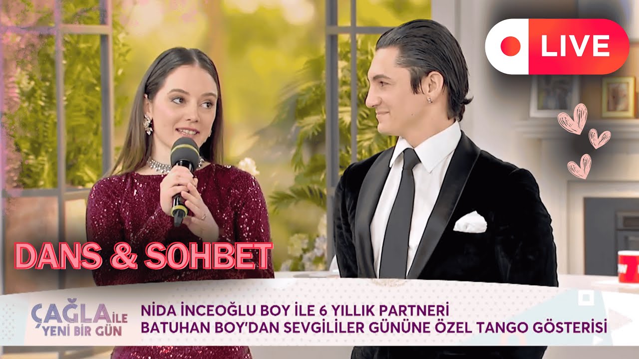 Avrupa Tango Şampiyonları Çağla ile Yeni Bir Gün Programında @NOW TV | Sevgililer Günü