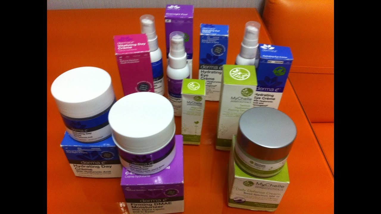 Косметика derma e, MyChelle. Два года использования