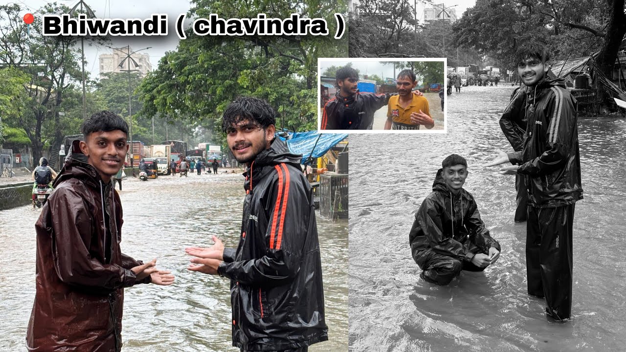 Bhiwandi Chavindra Madhe panyacha pur 🌊 | #3 vlog 