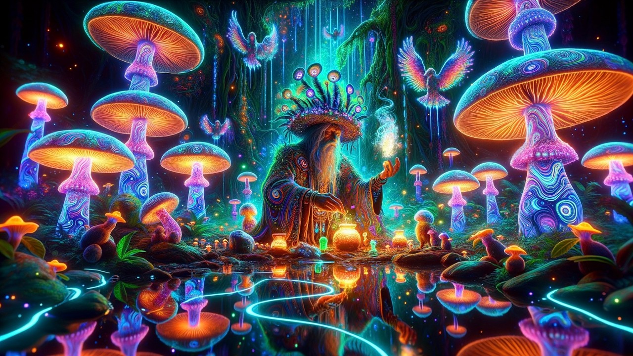 Psy Dub Mix - The Ancient Magician's Psychedelic Ritual in a Trippy Forest (Psychill Dub, PsyDub)