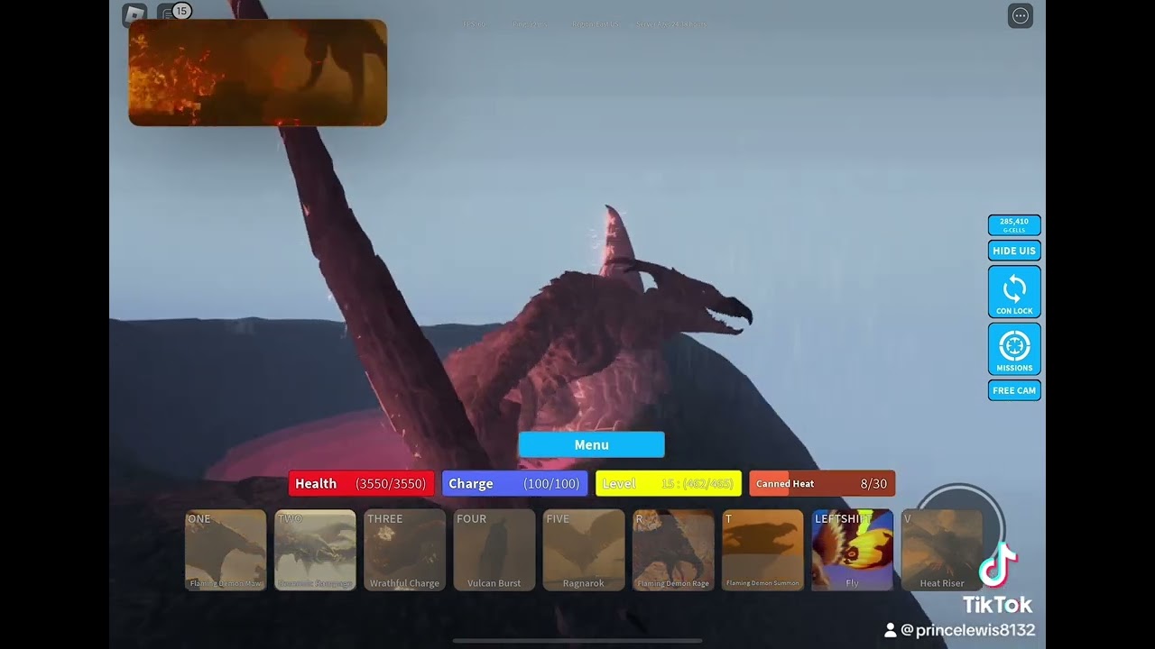 Rodan vs king ghidorah in Kaiju universe