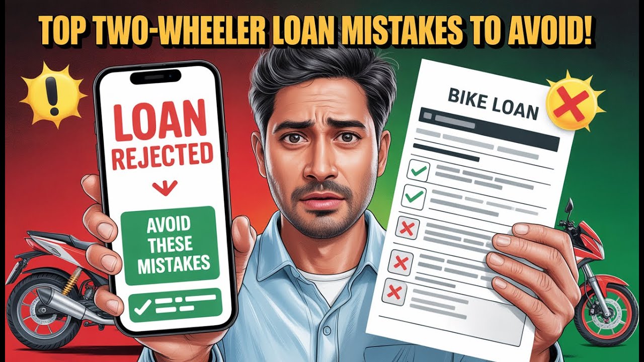 Top Mistakes to Avoid When Applying for a Two-Wheeler Loan