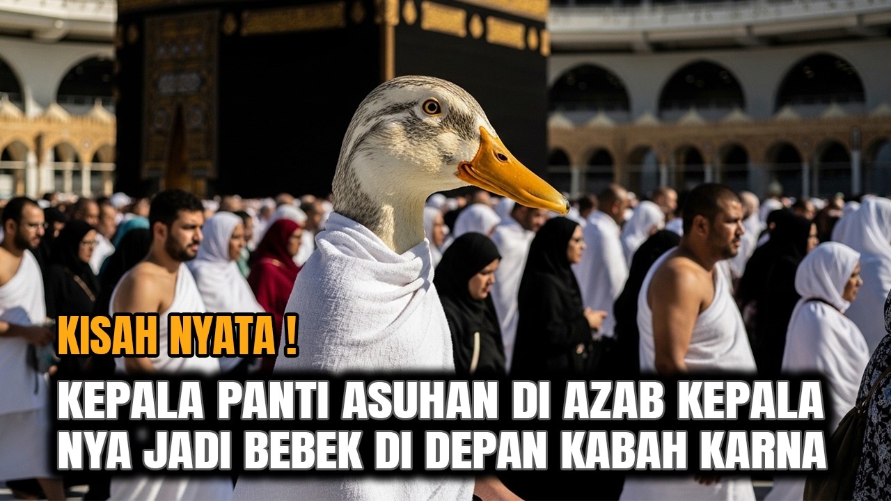 Kepala Panti Asuhan Saat Umroh Kena Azab Didepan Ka'bah Karena Dosa Ini!