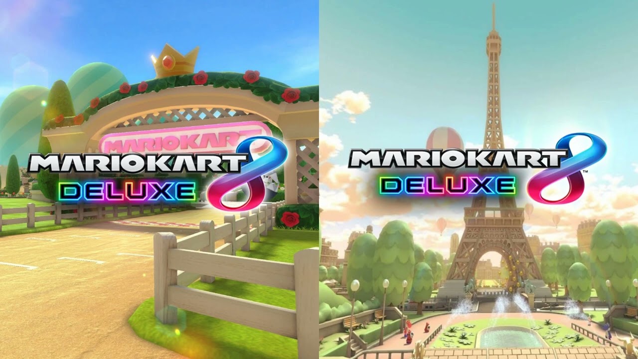 Paris Promenade × Peach Gardens MashUp (MarioKart 8DX Booster Course Pass)