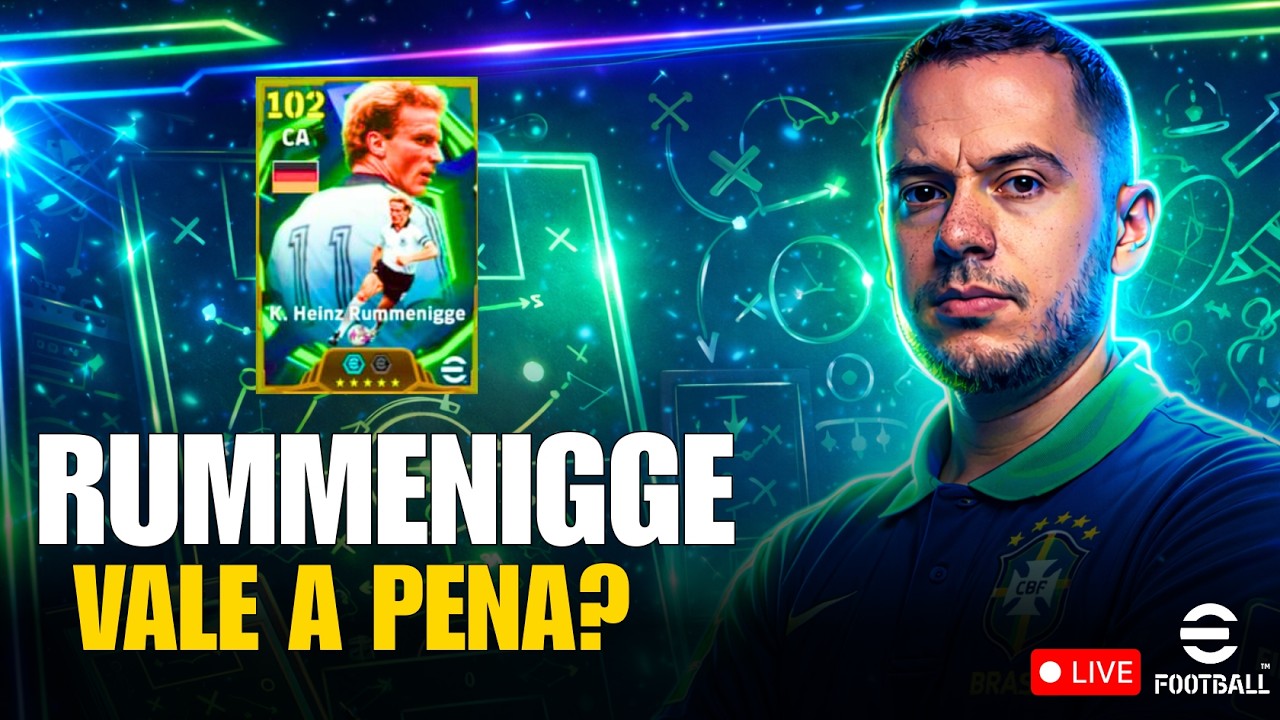 🚨 AO VIVO - RUMMENIGGE OU PATO? TESTANDO O MELHOR CA DO JOGO | EFOOTBALL 2026