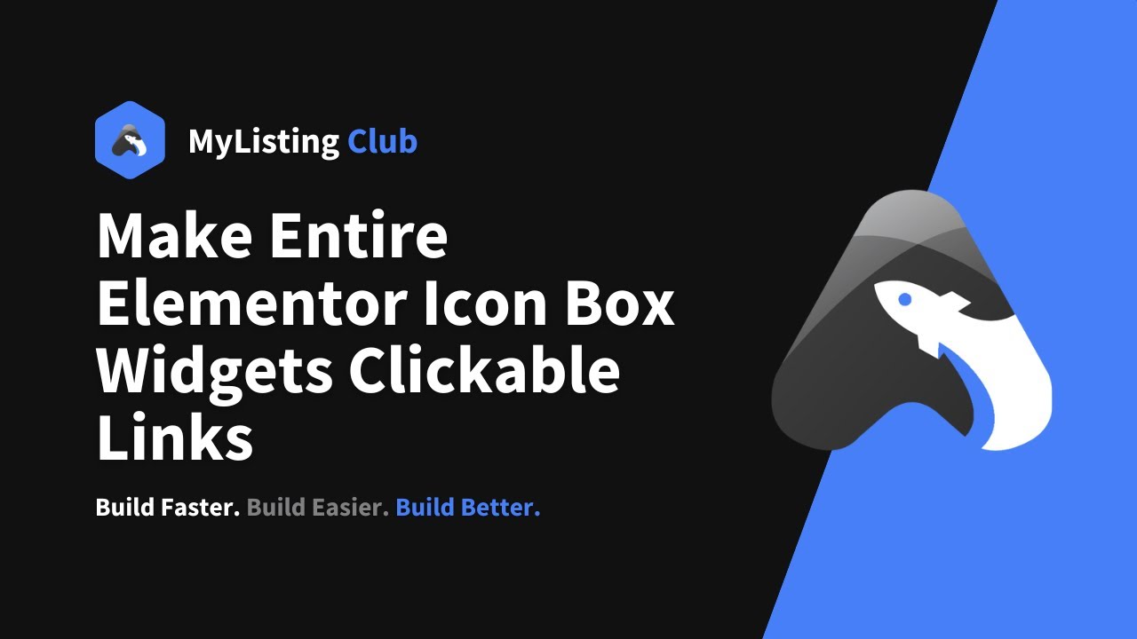MyListing Tutorial: How to Make Entire Elementor Icon Box Widgets Clickable Links