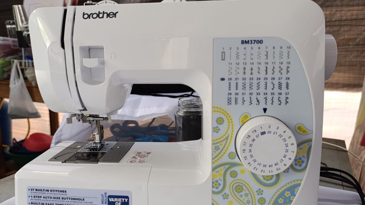 Cómo enhebrar máquina brother BM3700