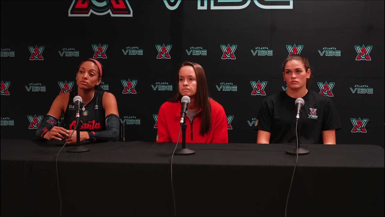 Atlanta Vibe vs. Omaha Supernovas | Post Game Presser