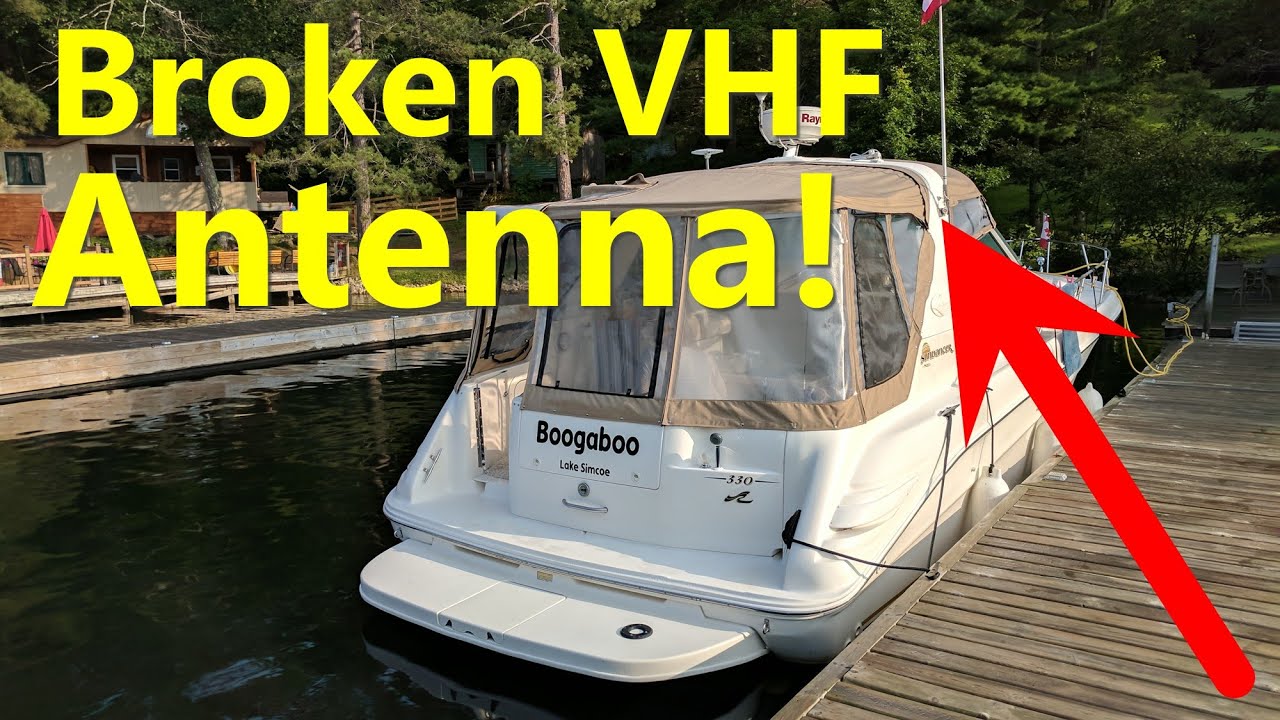 Замена антенны VHF на судне — пошаговый обзор установки на нашем судне Sea Ray
