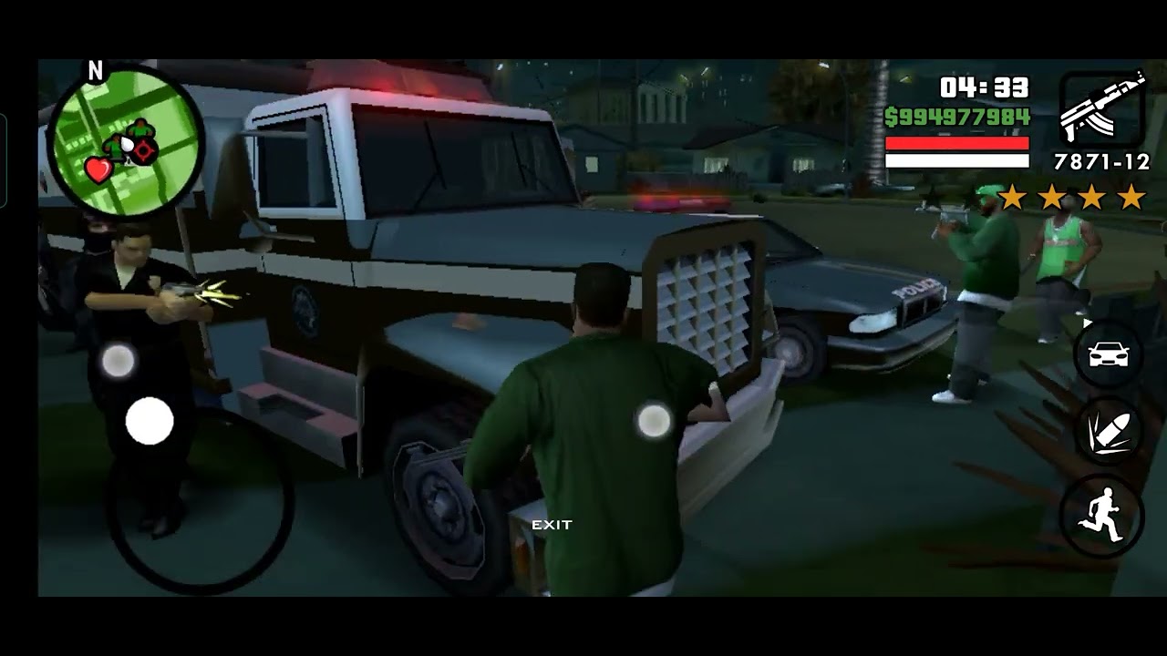 يوسف يوتيوب بيلعب مهمة بيج سموك في لعبه GTA San Andreas 