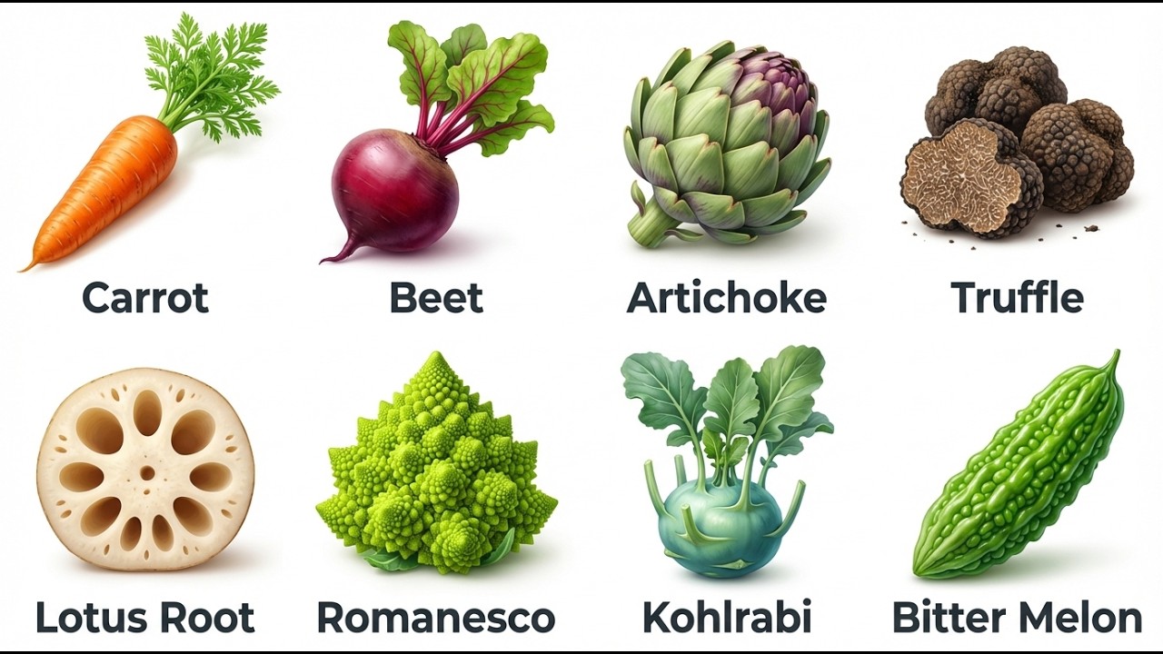 All Vegetables Explained