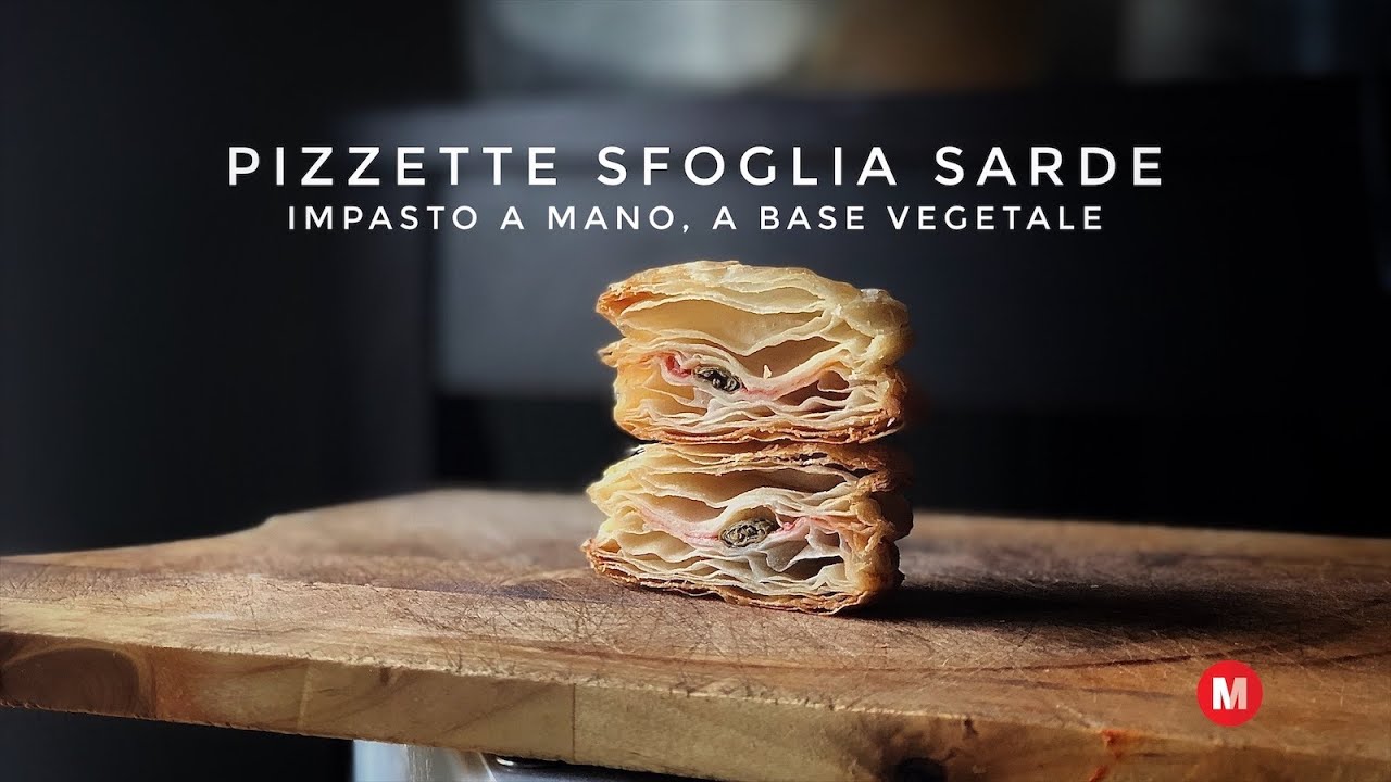 Pizzette di pasta sfoglia Sarde