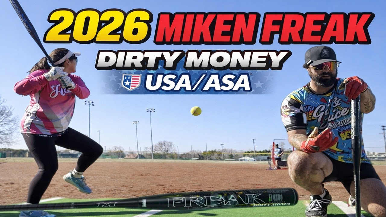 2026 Miken Freak Dirty Money SIS Exclusive bat 2-Piece Maxload | USA/ASA | Game Ready Bat!!!