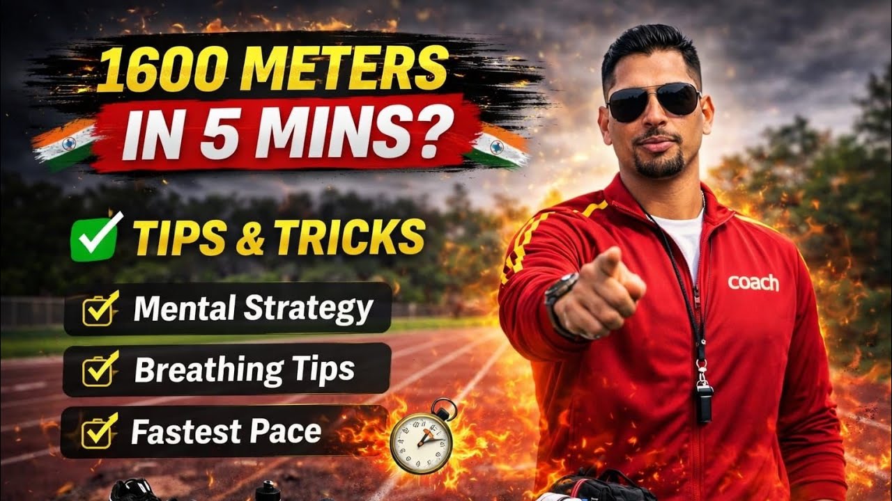 1600 m race under 5 minutes | Complete guidance for Police, Army, Para Military Jobs | Race Strategy