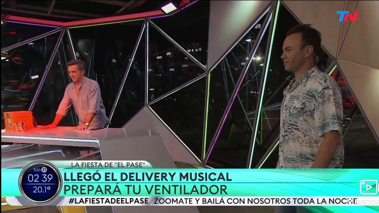 La Fiesta de El pase - Franco Mercuriali m&aacute;s sugar que nunca.