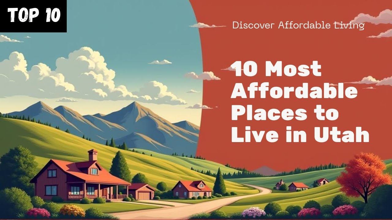 10 Most Affordable Places to Live in Utah