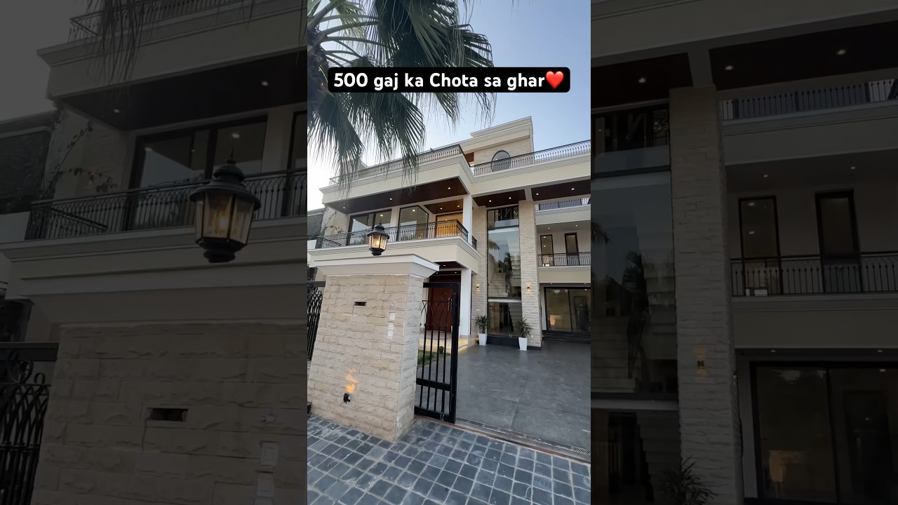 Beautiful 500 gaj house for sale in Chandigarh ❤️😍 guess the price? #music #luxuryhome #realestate
