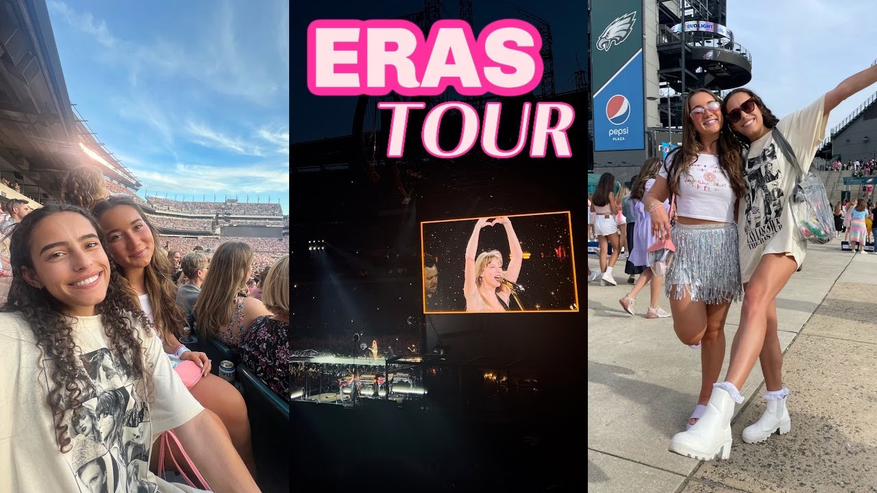 eras tour grwm & vlog | tickets, merch, concert experience