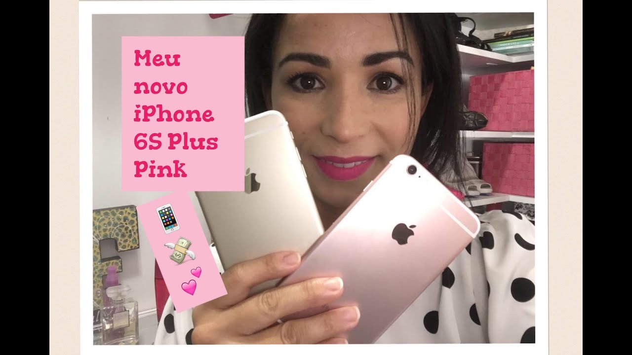 Meu novo IPhone 6S Plus Pink Unboxing e primeiras impressões