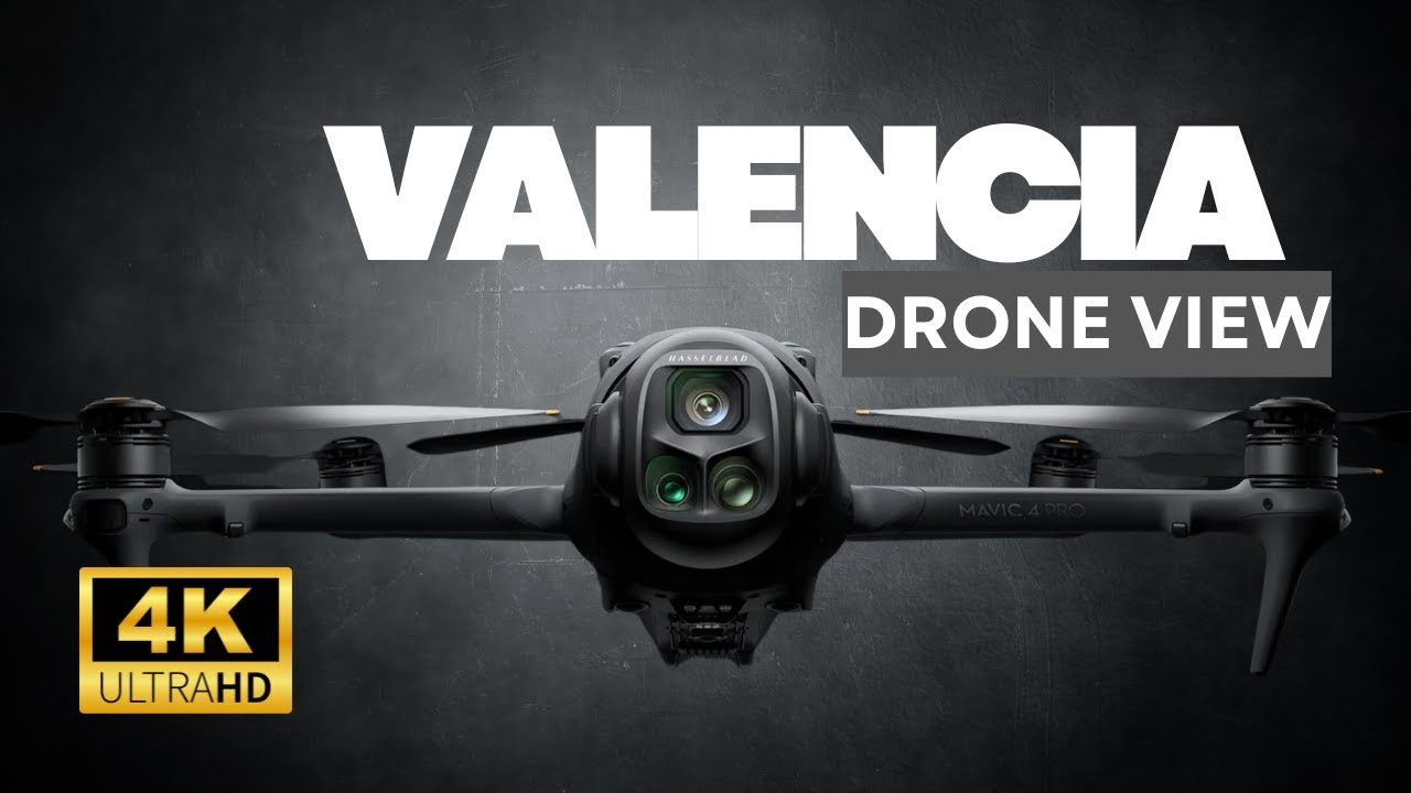 Valencia from Above 2025 | Original 4K Aerial Drone View