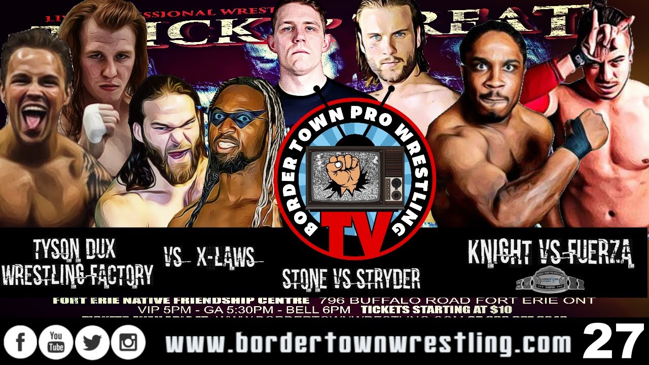 Ep.27 Tyson Dux Wrestling Factory vs X Laws | Stone vs Stryder | Lionel Knight vs Gabriel Fuerza