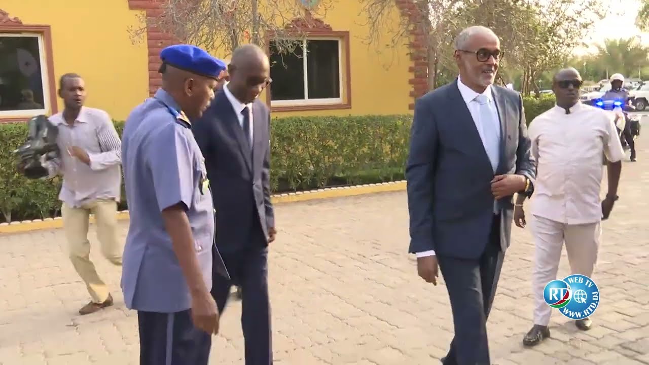 Police nationale/ Arrivée du Premier Ministre par interim SEM Ali Hassan Bahdon