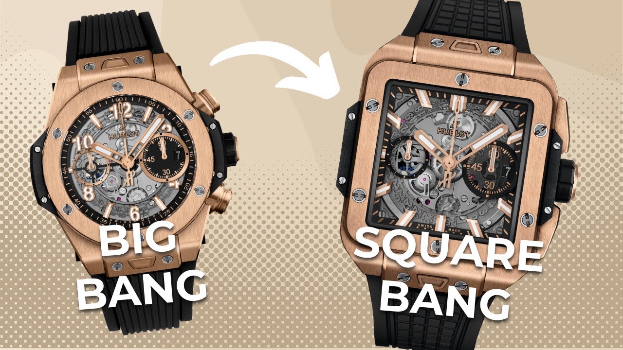 Nouvelles montres Square Bang chez HUBLOT - Watches & Wonders 2022
