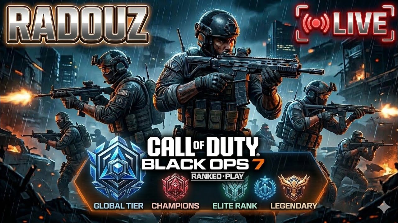 يا هلا والله بالشباب! اليوم مكملين مشوار التصنيف في Call of Duty: Black Ops 7لهدف واضح: الـ Top 250