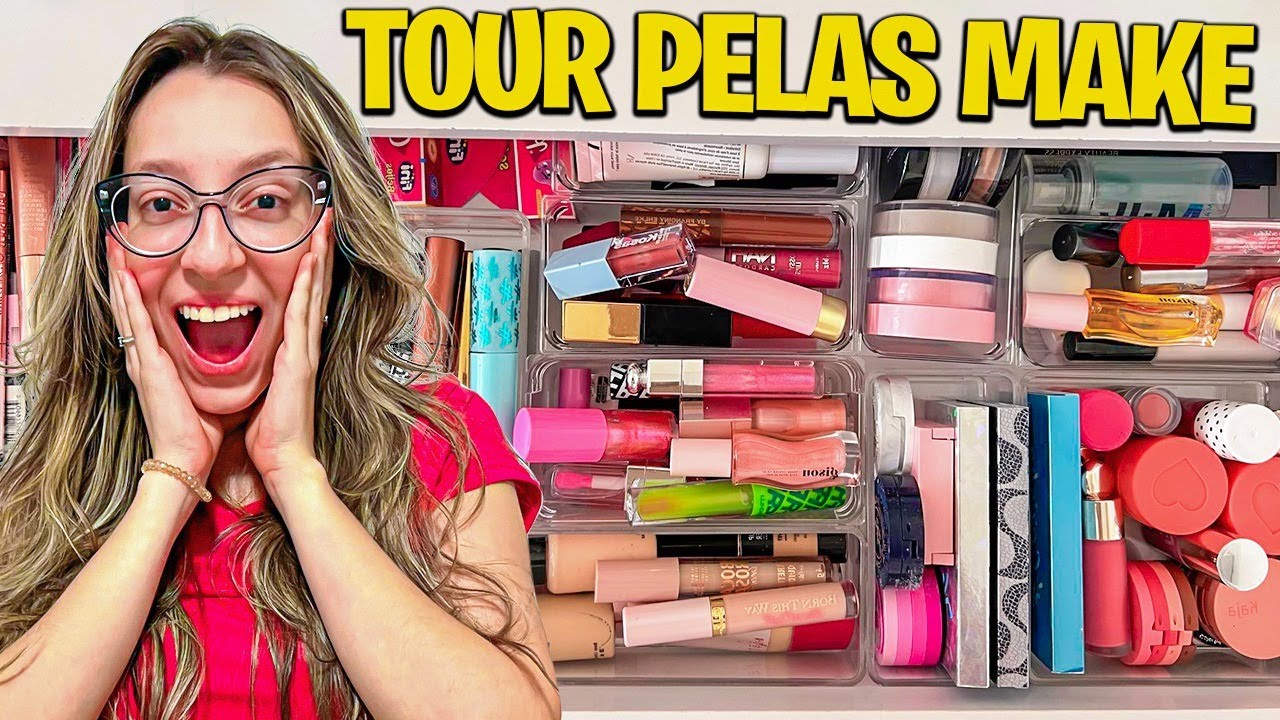 TOUR PELAS MINHAS MAKES 💄
