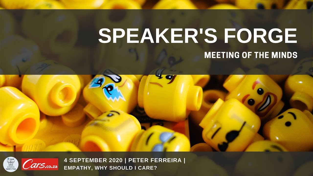 Speakers Forge | Empathy, why should I care? @ Peter Ferreira